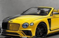 双音Mansory Bentley看起来像匹兹堡钢人队的官方用车