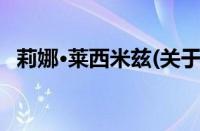 莉娜·莱西米兹(关于莉娜·莱西米兹的简介)