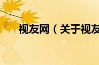 视友网（关于视友网的基本详情介绍）