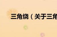 三角烧（关于三角烧的基本详情介绍）