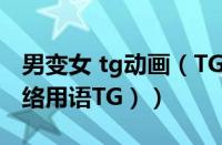 男变女 tg动画（TG网络用语是什么意思（网络用语TG））