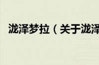 泷泽梦拉（关于泷泽梦拉的基本详情介绍）