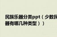 民族乐器分类ppt（少数民族的代表乐器（有哪些（民族乐器有哪几种类型））