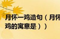 月怀一鸡造句（月怀一鸡中其的意思（月怀一鸡的寓意是））