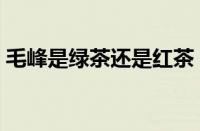 毛峰是绿茶还是红茶（请问毛峰茶是绿茶吗）