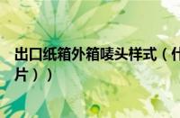 出口纸箱外箱唛头样式（什么叫纸箱唛头（出口纸箱唛头图片））