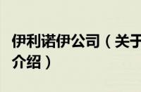 伊利诺伊公司（关于伊利诺伊公司的基本详情介绍）
