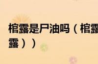 棺露是尸油吗（棺露是怎么形成的（什么是棺露））