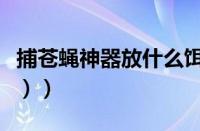 捕苍蝇神器放什么饵（捕苍蝇神器（灭蝇神器））