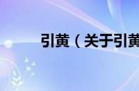 引黄（关于引黄的基本详情介绍）