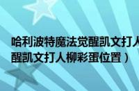 哈利波特魔法觉醒凯文打人柳彩蛋怎么打（哈利波特魔法觉醒凯文打人柳彩蛋位置）