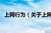 上网行为（关于上网行为的基本详情介绍）