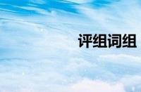 评组词组（评字组词）