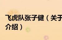 飞虎队张子健（关于飞虎队张子健的基本详情介绍）