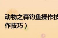 动物之森钓鱼操作技巧视频（动物之森钓鱼操作技巧）