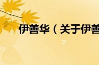 伊善华（关于伊善华的基本详情介绍）