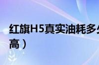 红旗H5真实油耗多少（红旗H5油耗为啥那么高）