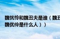 魏忧怜和魏丑夫是谁（魏丑夫和魏伶优是什么关系（魏丑夫魏优伶是什么人））
