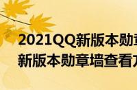 2021QQ新版本勋章墙如何查看（2021QQ新版本勋章墙查看方法）
