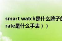 smart watch是什么牌子的手表（rate是什么牌子的手表（rate是什么手表））