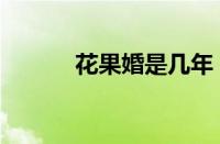 花果婚是几年（什么是花果婚）