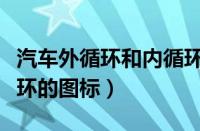 汽车外循环和内循环怎么使用（外循环和内循环的图标）