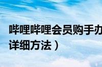 哔哩哔哩会员购手办（哔哩哔哩进行买手办的详细方法）