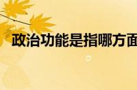 政治功能是指哪方面（autoh是什么功能）