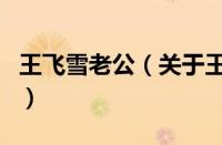 王飞雪老公（关于王飞雪老公的基本详情介绍）