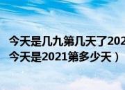 今天是几九第几天了2020年（当前时讯：今天是几九第几天今天是2021第多少天）