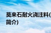 莫来石耐火浇注料(关于莫来石耐火浇注料的简介)