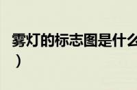 雾灯的标志图是什么（雾灯的标志是什么样的）