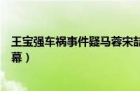 王宝强车祸事件疑马蓉宋喆谋杀（王宝强车祸事件有什么内幕）