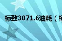 标致3071.6油耗（标致307的油耗是多少）
