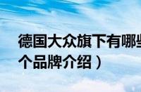 德国大众旗下有哪些汽车品牌（大众旗下12个品牌介绍）