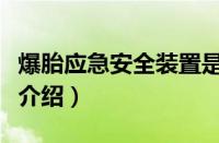 爆胎应急安全装置是什么（爆胎应急安全装置介绍）
