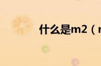 什么是m2（m2是什么意思）