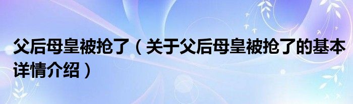 后母抢了详情介绍