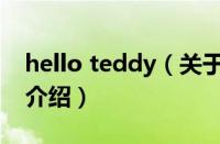 hello teddy（关于hello teddy的基本详情介绍）