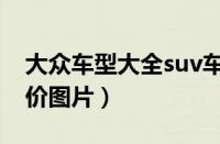 大众车型大全suv车型（大众suv全部车型报价图片）