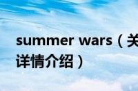 summer wars（关于summer wars的基本详情介绍）