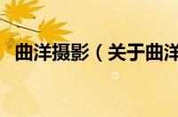 曲洋摄影（关于曲洋摄影的基本详情介绍）