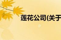 莲花公司(关于莲花公司的简介)