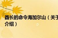 酋长的命令海加尔山（关于酋长的命令海加尔山的基本详情介绍）