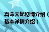 真命天妃剧情介绍（关于真命天妃剧情介绍的基本详情介绍）