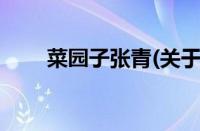 菜园子张青(关于菜园子张青的简介)