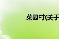 菜园村(关于菜园村的简介)