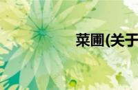 菜圃(关于菜圃的简介)