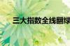 三大指数全线翻绿 下跌个股近1800只