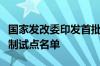 国家发改委印发首批国家生态产品价值实现机制试点名单